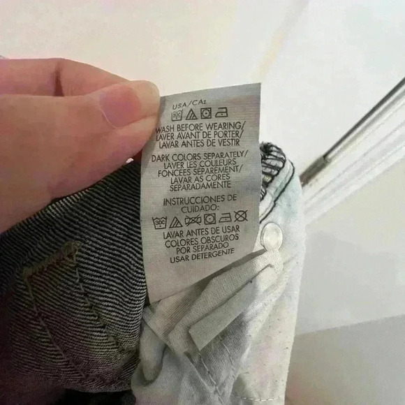 Calvin Klein Y2K Straight Leg Jeans Dark Wash Size 2 - Picture 7 of 13